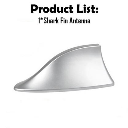 🚗 【Kup 1, a 1 otrzymasz gratis】🚗 Antena samochodowa w kształcie płetwy rekina z dekoracją, uniwersalna antena sygnału radiowego