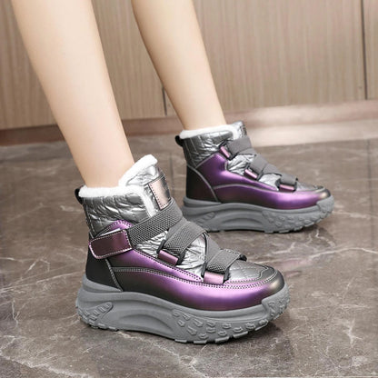 【Nowość 2026】【35-40】✨ Nowe damskie buty na platformie z futerkową podszewką