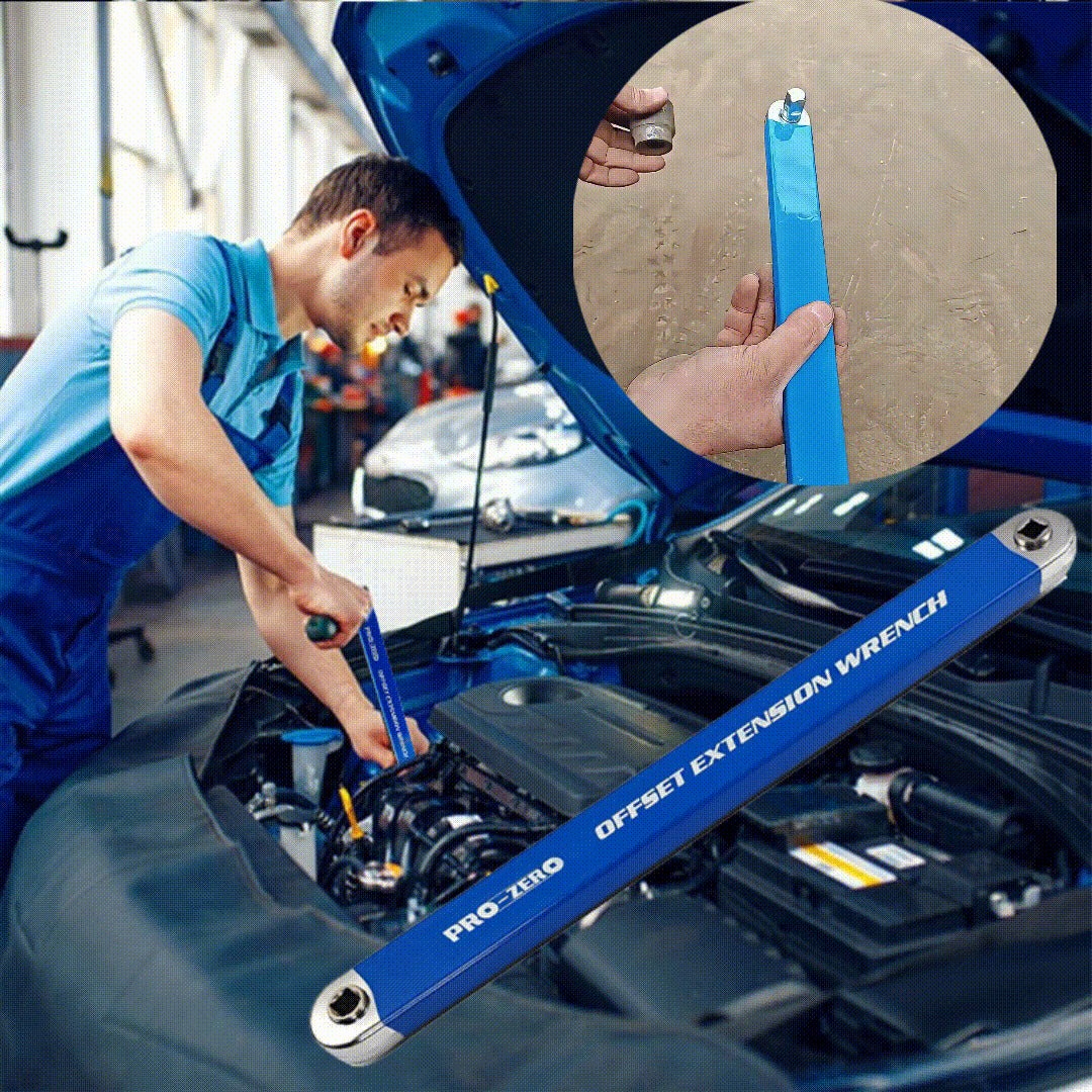 【🛠️5 darabos készlet】Többfunkciós, kihúzható racsnis villáskulcs