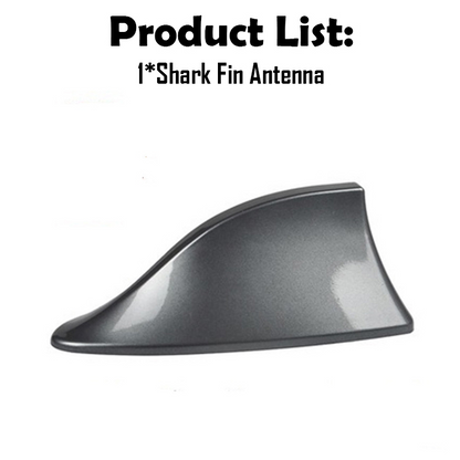 🚗 【Kup 1, a 1 otrzymasz gratis】🚗 Antena samochodowa w kształcie płetwy rekina z dekoracją, uniwersalna antena sygnału radiowego