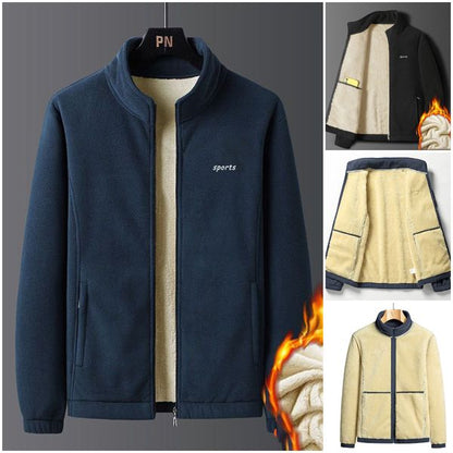 ⛄【M-5XL】Új férfi vastag báránybőr kabát őszi és téli viseletre