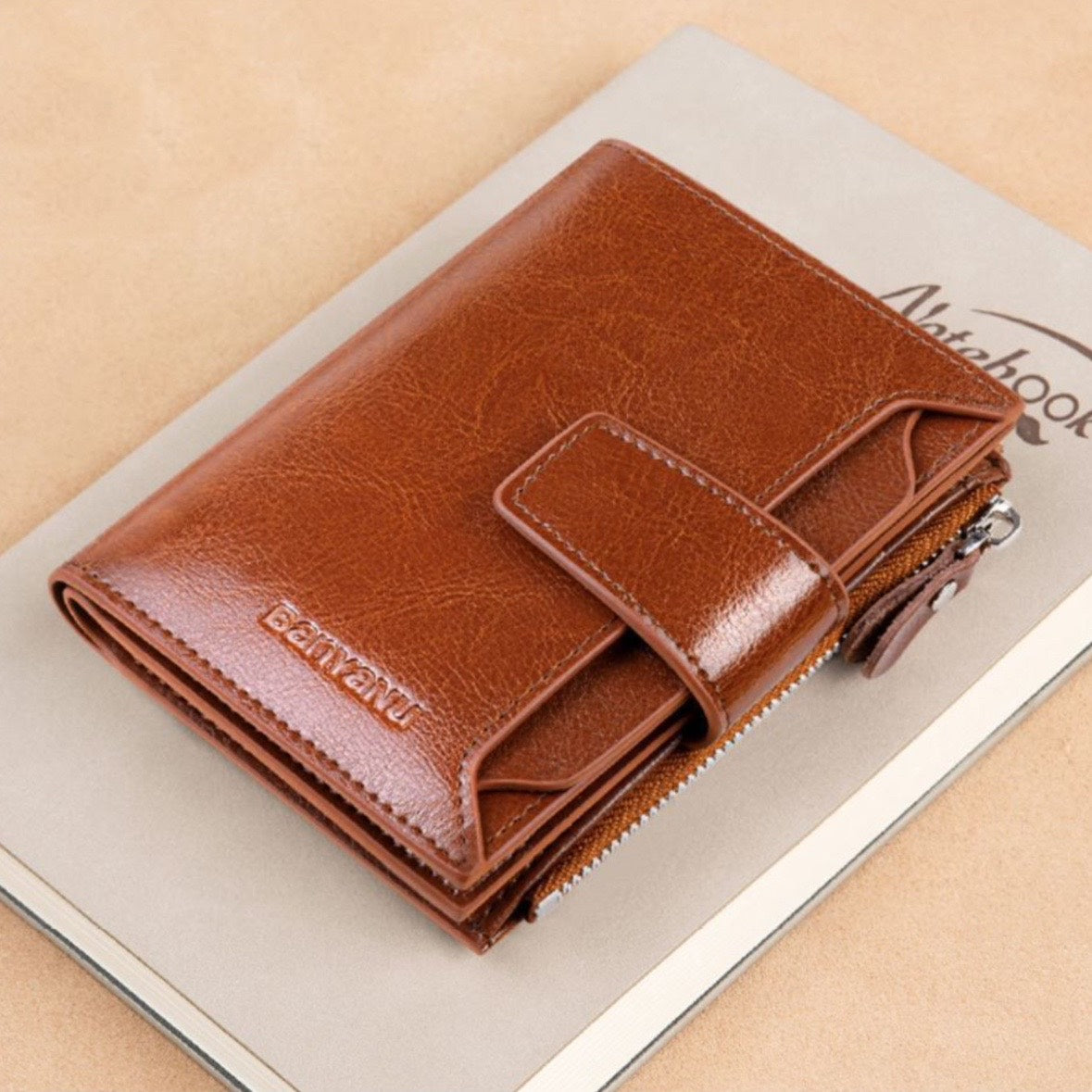 🔥 🔥Nowy model wiosna/lato damski portfel z miękkiej skóry, portfel na karty z wieloma przegrodami