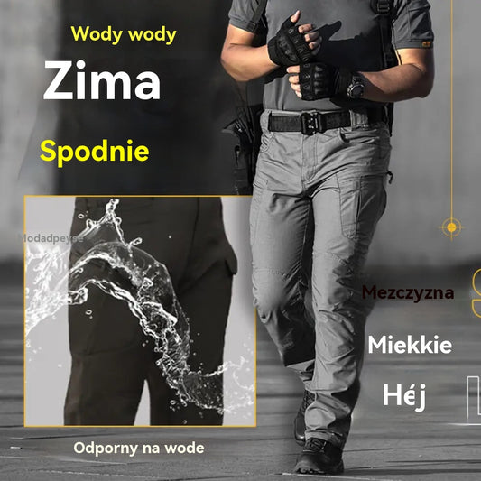 ⏳ 50% KEDVEZMÉNY! 🔥Taktikai katonai nadrágok férfiaknak, szélálló és melegítő