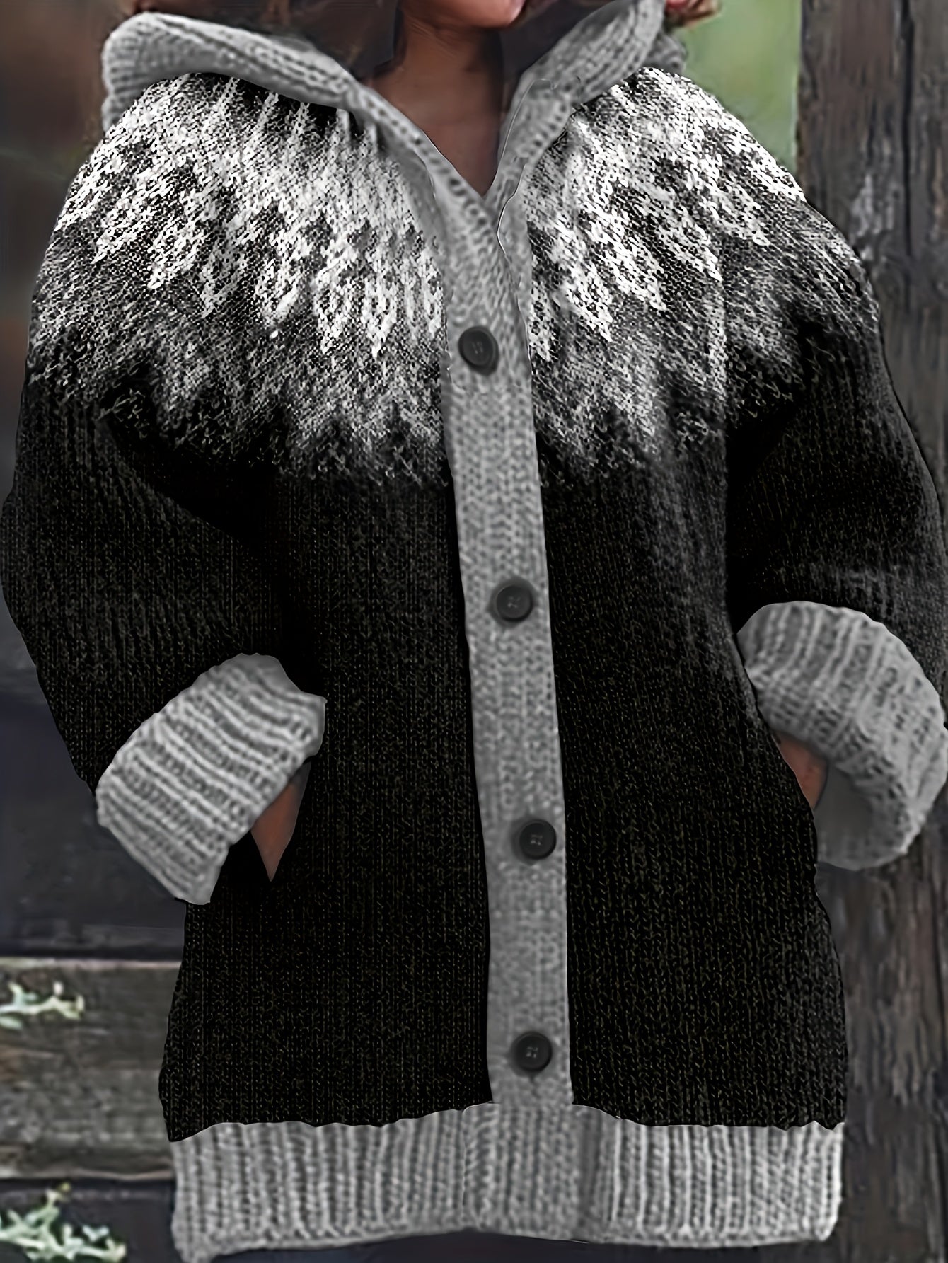 【S~5XL】Elegáns, színes kapucnis dzseki retro stílusban