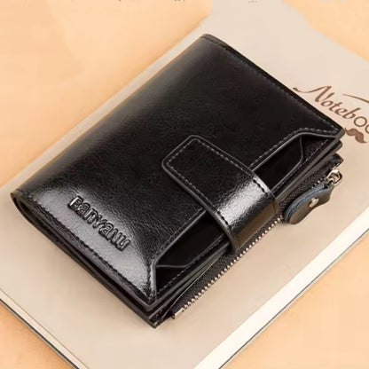 🔥 🔥Nowy model wiosna/lato damski portfel z miękkiej skóry, portfel na karty z wieloma przegrodami