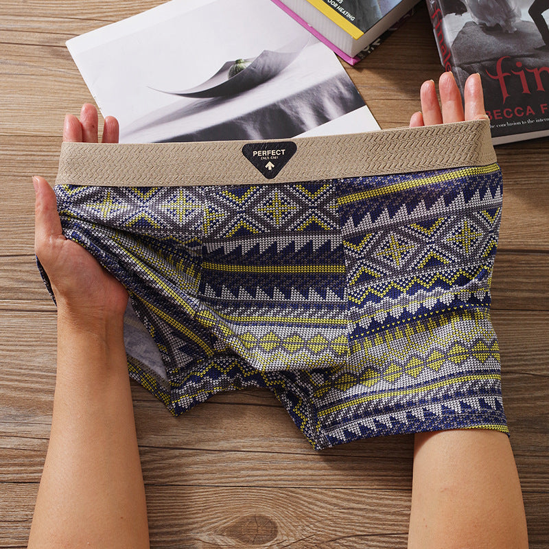 🏆【50-90kg】Nowa męska bielizna z bokserkami w stylu retro