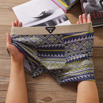 🏆【50-90kg】Nowa męska bielizna z bokserkami w stylu retro