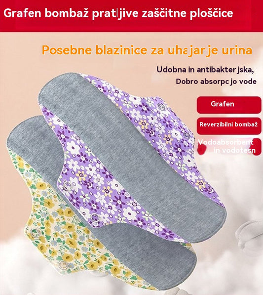 【Kupite 5, dobite 5 brezplačno】Pran bombažna antibakterijska blazinica iz grafena