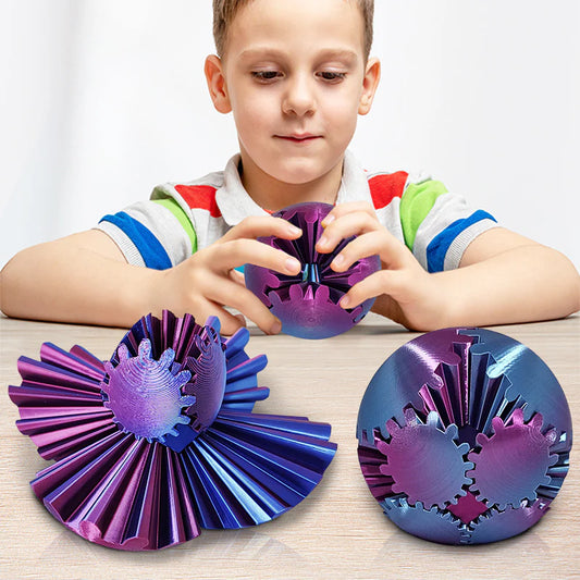 Vásárolj 1-et, kapsz 1-et ingyen 🎁 Steampunk forgó csoda - fidget (gearball)