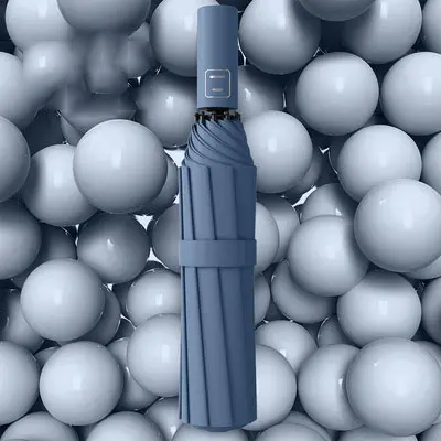 Nov popolnoma samodejni dežnik, izdelan na Japonskem, za dež in sonce