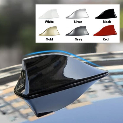 🚗 【Kup 1, a 1 otrzymasz gratis】🚗 Antena samochodowa w kształcie płetwy rekina z dekoracją, uniwersalna antena sygnału radiowego