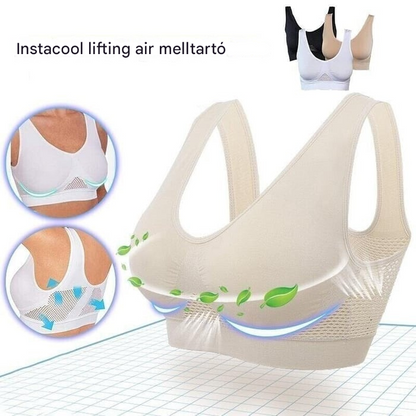 😍【3 darabos csomag】Varrás nélküli melltartó nagyobb méretekhez ❤️ Légáteresztő és hűsítő 【40-120KG】