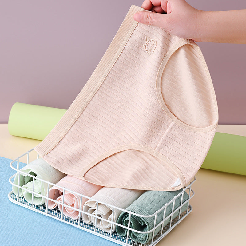 【🔥7 szt.】Prosta i zaawansowana damska bielizna antybakteryjna z wysokim stanem, odpowiednia dla kobiet o wadze 35–90 kg