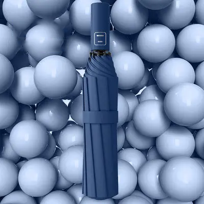 Nov popolnoma samodejni dežnik, izdelan na Japonskem, za dež in sonce