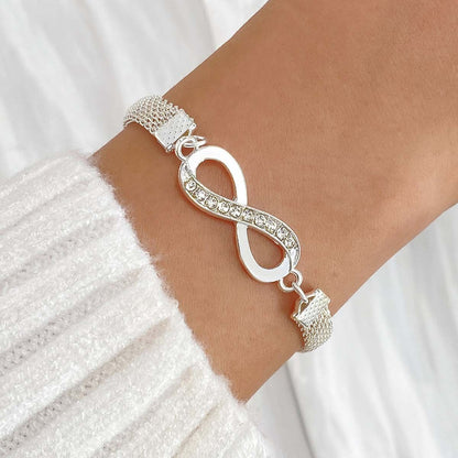 【🎁Kupite 1, dobite 1 gratis】✨Srebrna zapestnica  za ženske