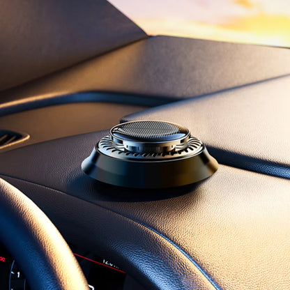 ⛄🚗 Napelemes UFO autóillatosító, autós kiegészítő, felszerelhető illatdiffúzor, forgó dekoráció