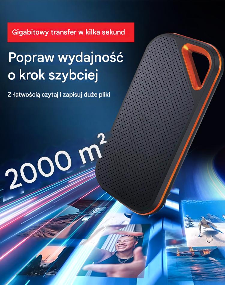 【Ostatni dzień 🔥50% zniżki】💥【32TB】 Szybki, mobilny dysk twardy o dużej pojemności
